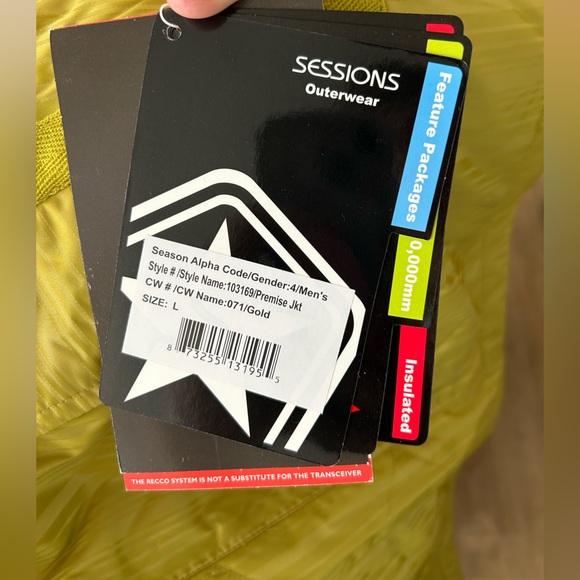 Sessions Snowboard/Ski Jacket - Picture 6 of 6